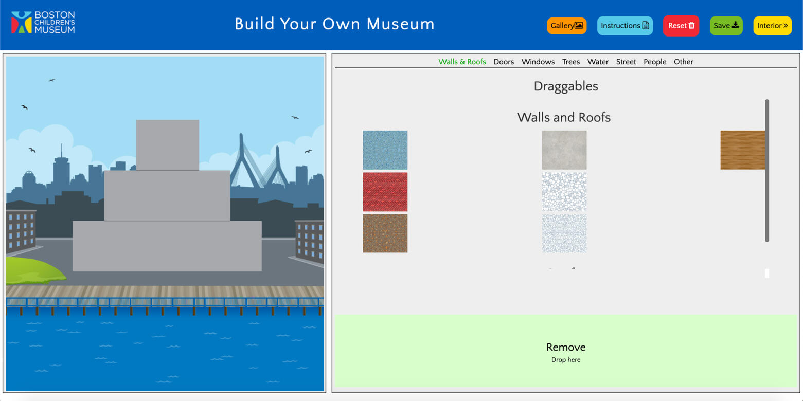 Build Your Own Museum - Web App