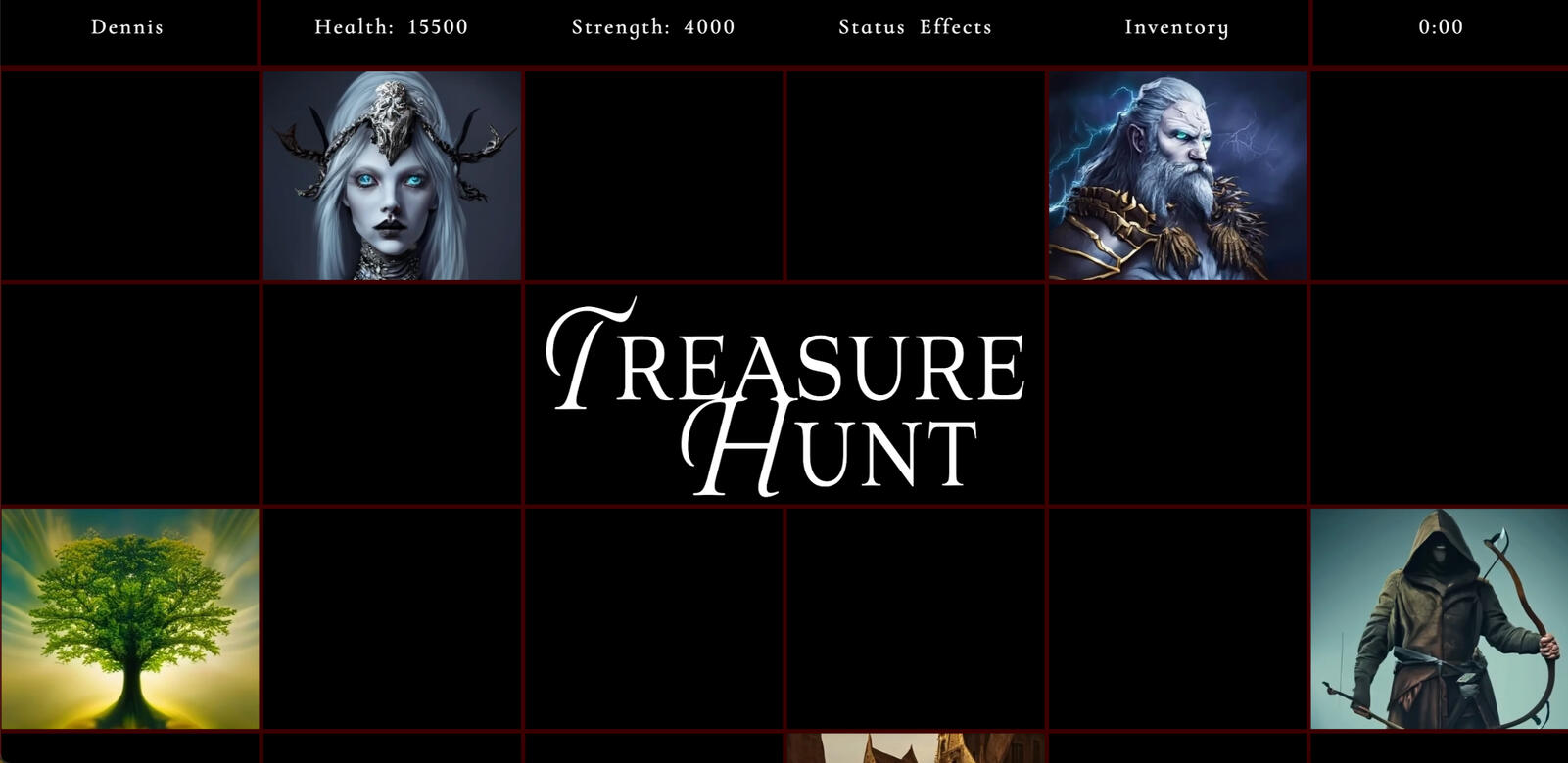 Treasure Hunt - Web Game