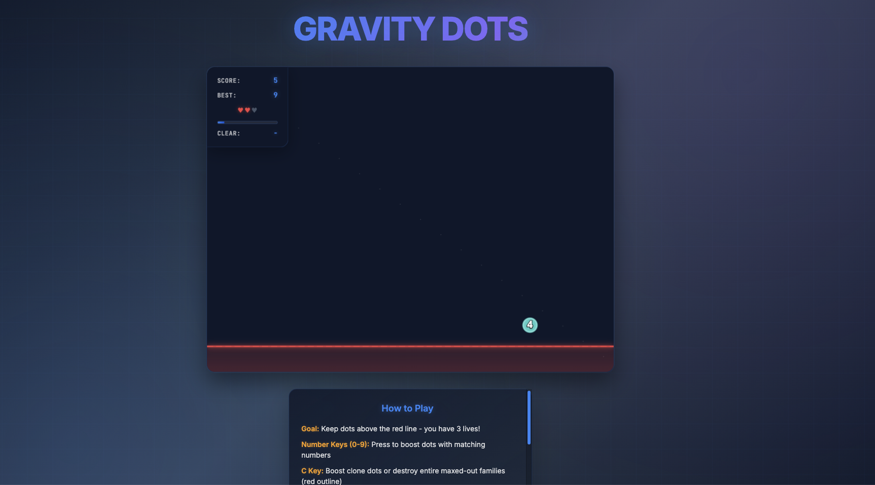 Gravity Dots Preview